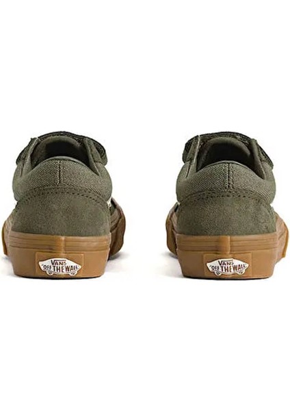 Yeşil Erkek Çocuk Yürüyüş Ayakkabısı VN000CYAGRN1-OLD Skool V fırsatları