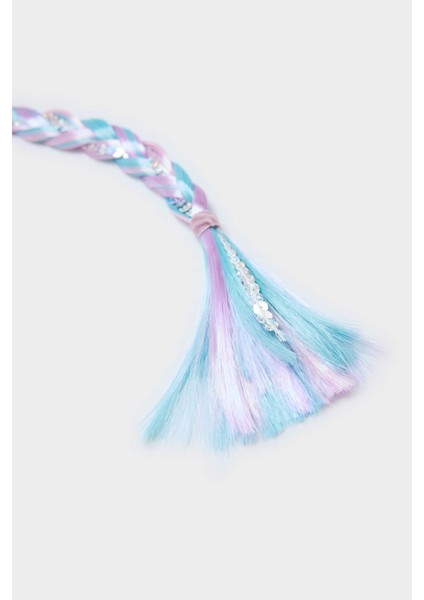 Kız Çocuk Örgülü Lastik Toka F6869A8NS modelleri