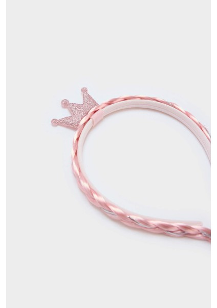 Kız Çocuk Örgülü Pembe Taç F6883A8NS fiyatları