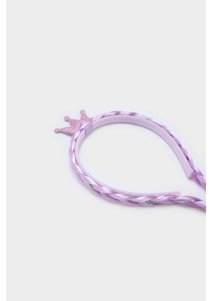 Kız Çocuk Örgülü Lila Taç F6883A8NS fiyatları
