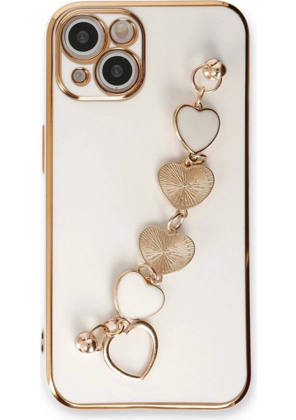 Newface iPhone 14 Kılıf Esila Silikon - Beyaz fiyatları