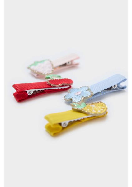 Kız Çocuk 4'lü Meyveli Çıtçıtlı Toka F6868A8NS fiyatları