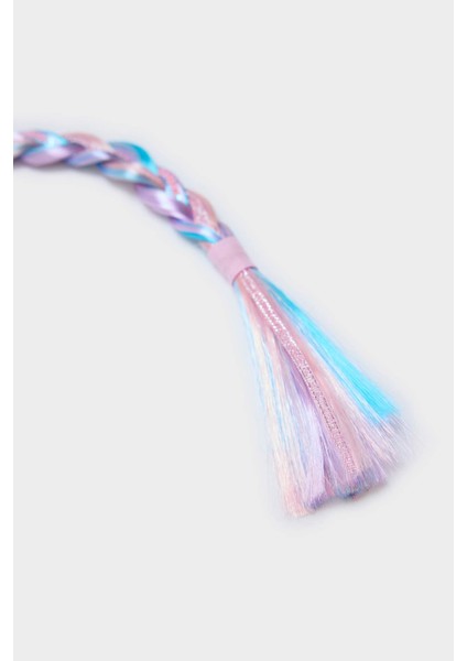 Kız Çocuk Örgülü Lastik Toka F6885A8NS modelleri