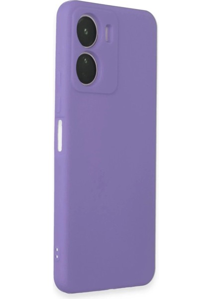 Newface Vivo Y16 Kılıf First Silikon - Lila fiyatları