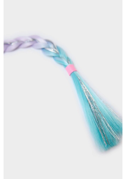 Kız Çocuk Örgülü Lastik Toka F6876A8NS modelleri