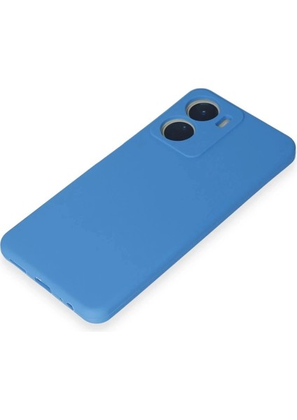 Newface Vivo Y16 Kılıf First Silikon - Mavi fırsatları