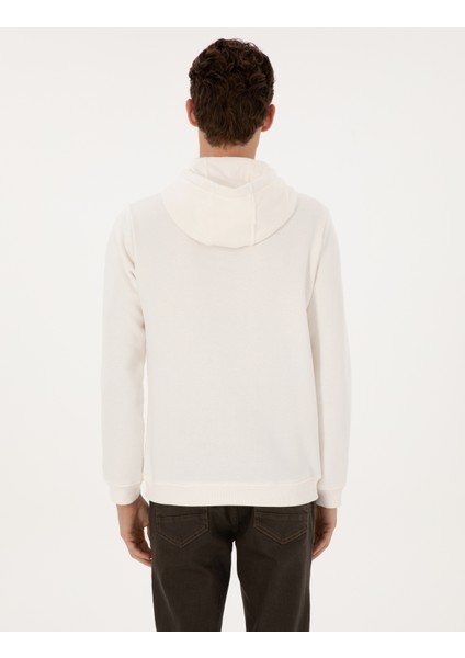 Erkek Ekru Regular Fit Sweatshirt 50313893-VR019 indirimleri