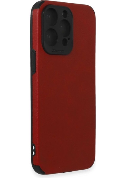 Newface iPhone 15 Pro Max Kılıf Loop Deri Silikon - Kırmızı fiyatları