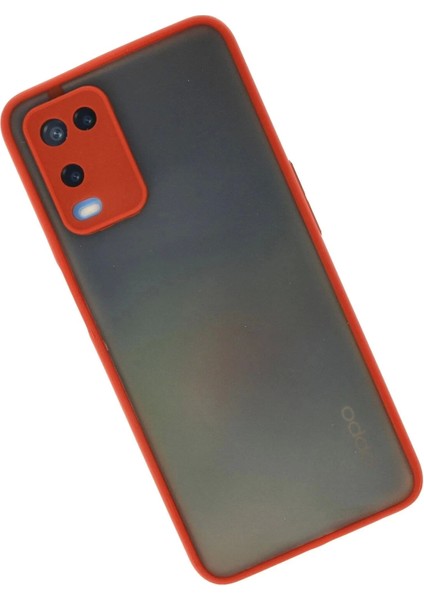 Newface Oppo A54 4g Kılıf Montreal Silikon Kapak - Kırmızı fiyatları