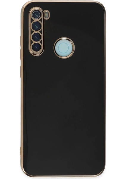 Newface Xiaomi Redmi Note 8 Kılıf Volet Silikon - Siyah