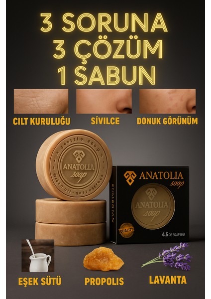 Eşek Sütü Propolis Lavanta Sabunu