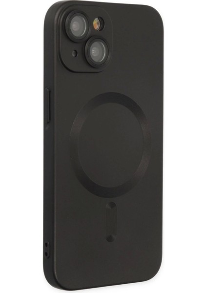 Newface iPhone 14 Plus Kılıf Moshi Lens Magneticsafe Silikon - Siyah fiyatları
