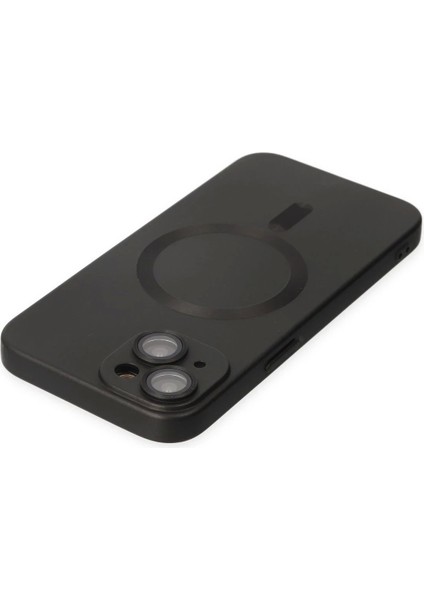Newface iPhone 14 Plus Kılıf Moshi Lens Magneticsafe Silikon - Siyah indirimleri
