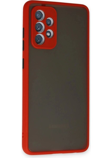 Newface Samsung Galaxy A32 Kılıf Montreal Silikon Kapak - Kırmızı fiyatları