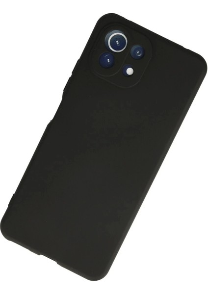 Newface Xiaomi Mi 11 Lite Kılıf First Silikon - Siyah modelleri