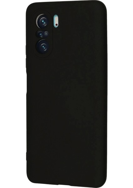 Newface Xiaomi Poco F3 Kılıf Nano Içi Kadife Silikon - Siyah modelleri