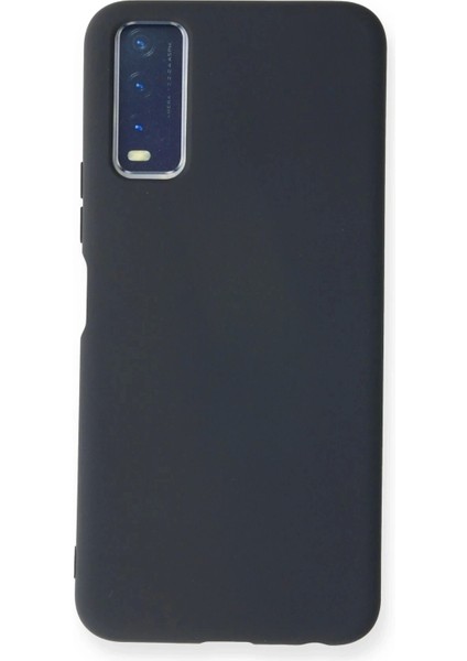 Newface Vivo Y11S Kılıf Nano Içi Kadife Silikon - Lacivert