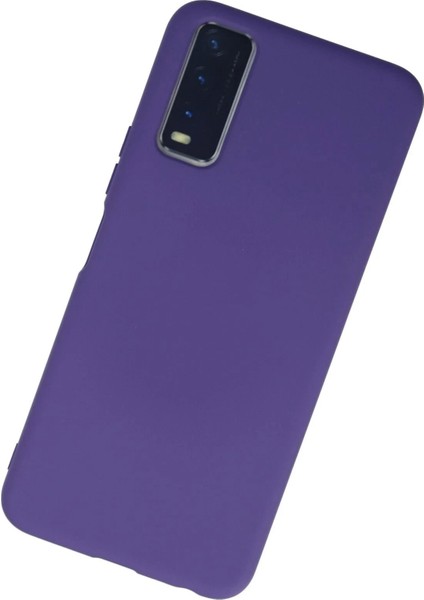 Newface Vivo Y11S Kılıf Nano Içi Kadife Silikon - Mor fiyatları