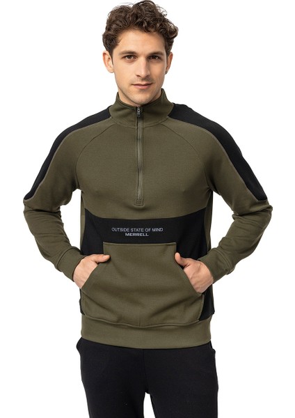 Stefan Erkek Yeşil Sweatshirt