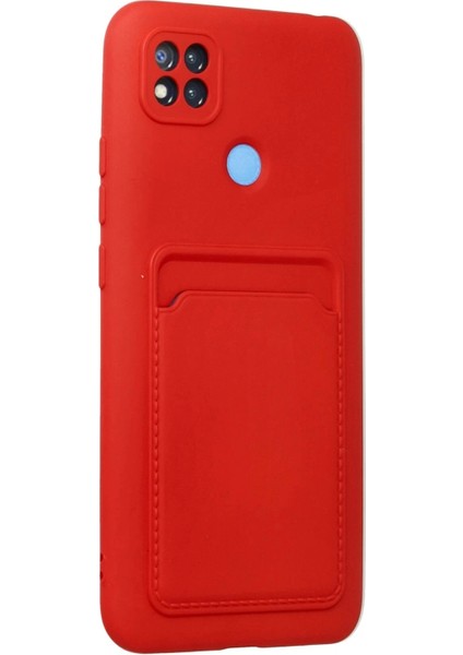 Newface Xiaomi Redmi 9c Kılıf Kelvin Kartvizitli Silikon - Kırmızı fiyatları