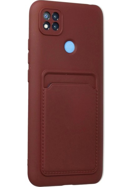 Newface Xiaomi Redmi 9c Kılıf Kelvin Kartvizitli Silikon - Bordo fiyatları