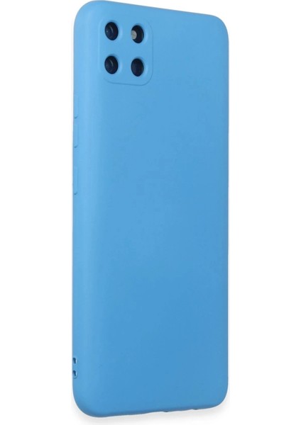 Newface Realme C11 Kılıf Nano Içi Kadife Silikon - Mavi fiyatları