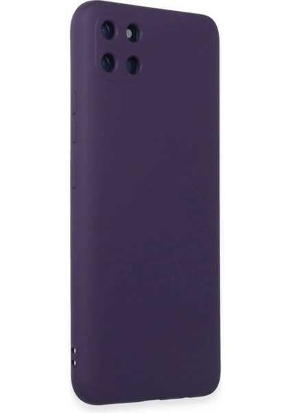 Newface Realme C11 Kılıf Nano Içi Kadife Silikon - Mor fiyatları