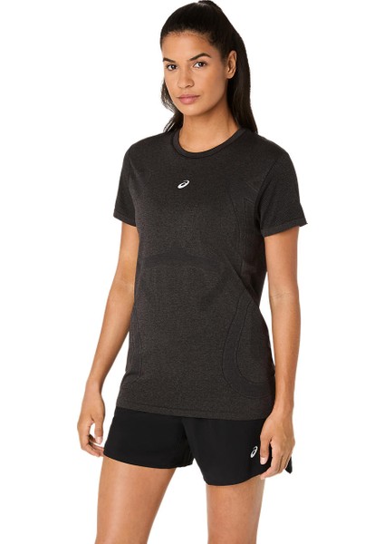 Road Seamless Ss Top Kadın Siyah Kısa Kollu Tshirt 2012D292-001 modelleri