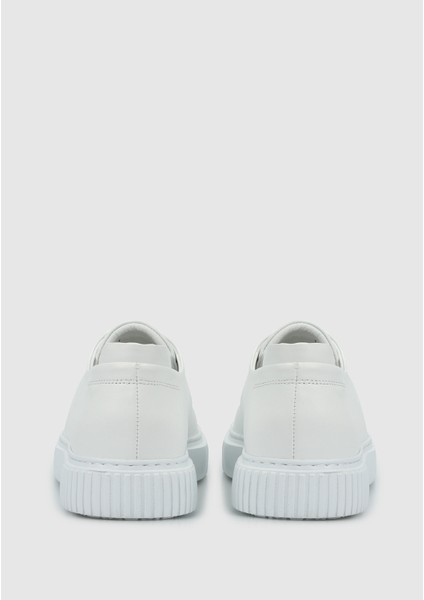 Beyaz Deri Erkek Sneaker fırsatları