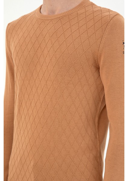 Erkek Camel Kazak /Triko 50297055-VR015