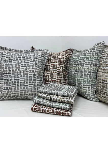 Nivemeshome Elyaf Dolgulu Kırlent 45X45 Lisa 02 Yeşil fiyatları