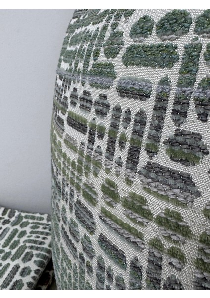 Nivemeshome Elyaf Dolgulu Kırlent 45X45 Lisa 02 Yeşil modelleri