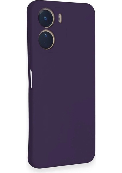 Newface Vivo Y16 Kılıf Nano Içi Kadife Silikon - Mor fiyatları