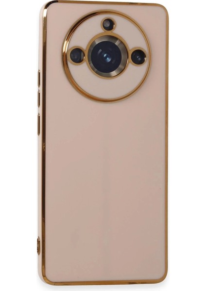 Newface Realme 11 Pro Kılıf Volet Silikon - Pembe