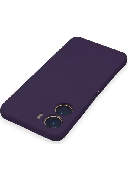 Newface Vivo Y16 Kılıf Nano Içi Kadife Silikon - Mor fırsatları