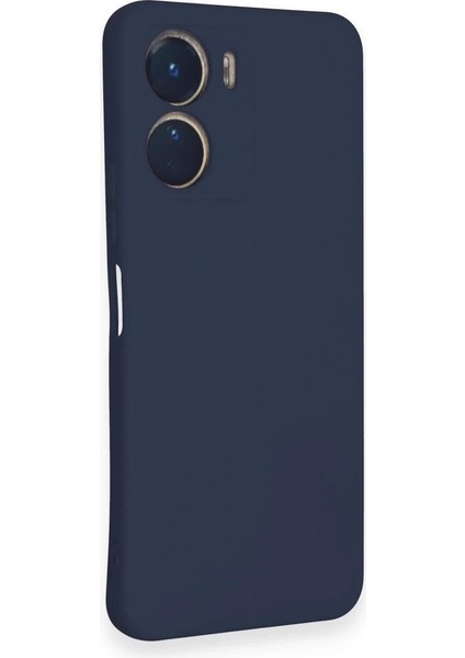 Newface Vivo Y16 Kılıf Nano Içi Kadife Silikon - Lacivert fiyatları