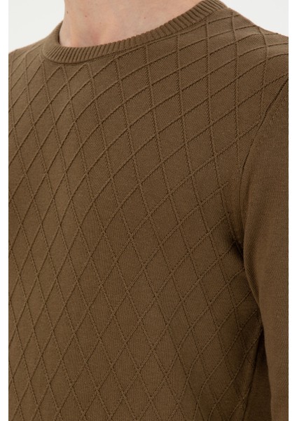 Erkek Haki Kazak /Triko 50297055-VR027