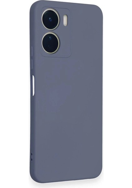 Newface Vivo Y16 Kılıf Nano Içi Kadife Silikon - Gri fiyatları