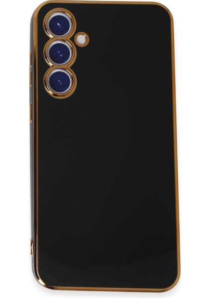 Newface Samsung Galaxy S23 Fe Kılıf Volet Silikon - Siyah