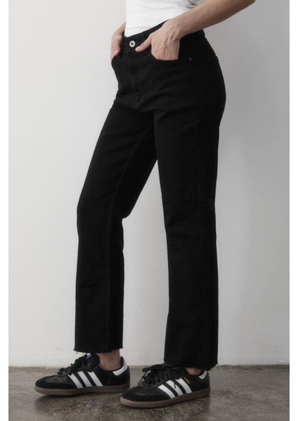 Kadın Yüksek Bel Jean Pantolon fırsatları