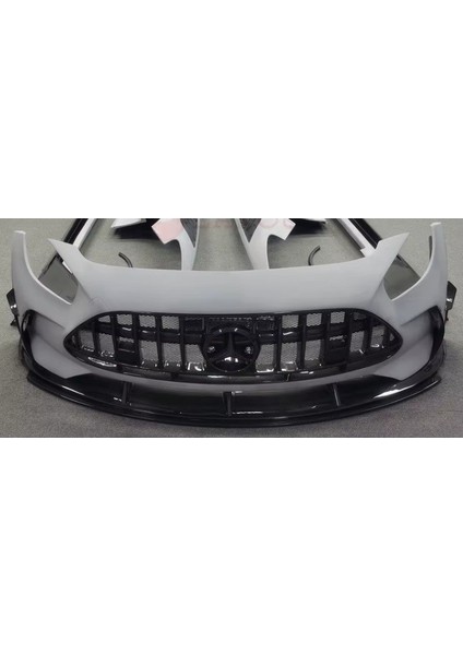 Mercedes R190 Amg Gt Uyumlu Gtr Black Serıes Ön Tampon + Panjur