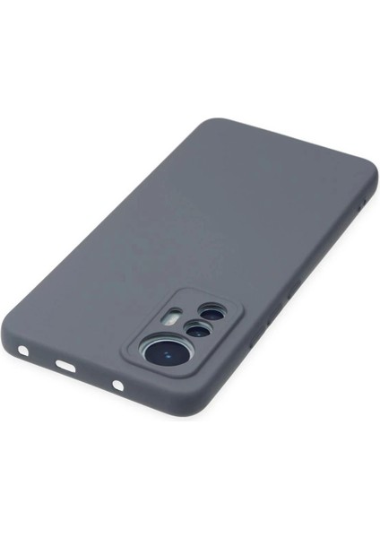 Newface Xiaomi Mi 12 Lite Kılıf Nano Içi Kadife Silikon - Gri fırsatları