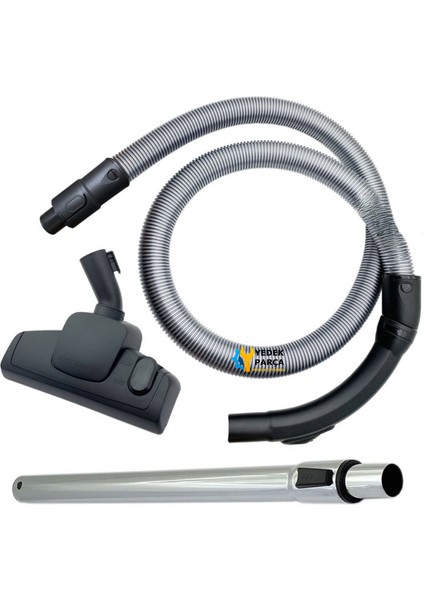 Fakir Uyumlu Veyron Turbo Süpürge Süpürge Katlanmaz Dayanıklı Güçlü Hortumu Seti