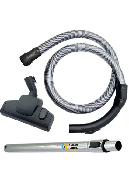 Rowenta Uyumlu Ru 805 Aquatech Elektrikli Süpürge Katlanmaz Dayanıklı Güçlü Hortumu Seti Kilitsiz