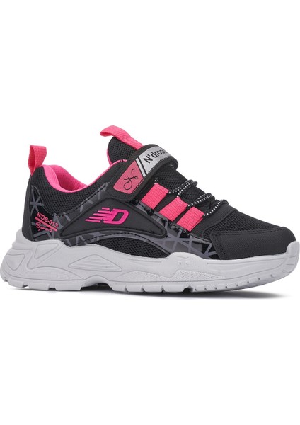 Günlük Çocuk Unisex Sneaker Nefes Alabilen Lastik Bağcıklı Cırt Cırtlı Hafif Esnek Ayakkabı 0013
