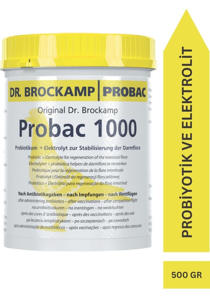 Dr. Brockamp | Probac 1000 Probiyotik ve Elektrolit 500G
