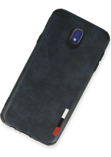 Newface Samsung Galaxy J7 Pro / J730 Kılıf Loop Deri Silikon - Lacivert fiyatları