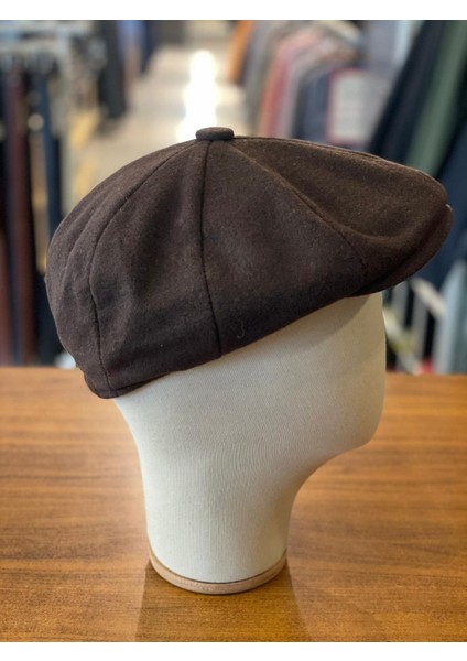 Erkek Kasket Peaky Blinders Driver Kaşe Şapka Beckham Model modelleri