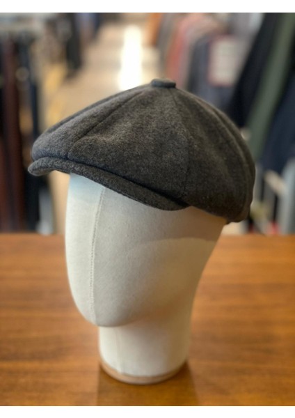 Erkek Kasket Peaky Blinders Driver Kaşe Şapka Beckham Model