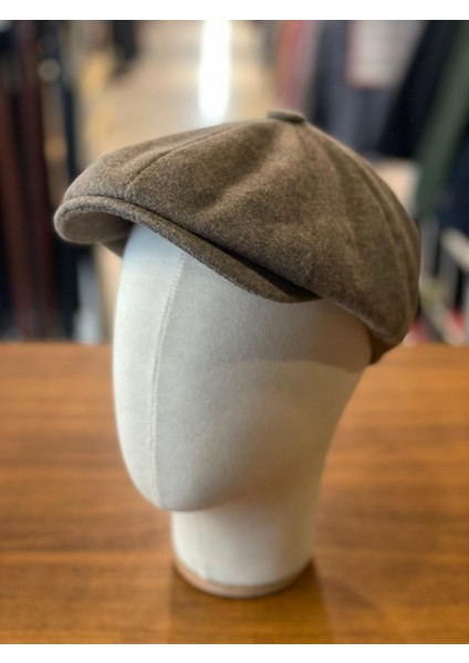 Erkek Kasket Peaky Blinders Driver Kaşe Şapka Beckham Model
